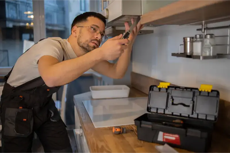 Professional Handyman website design - mobile responsive Scottish trade website example