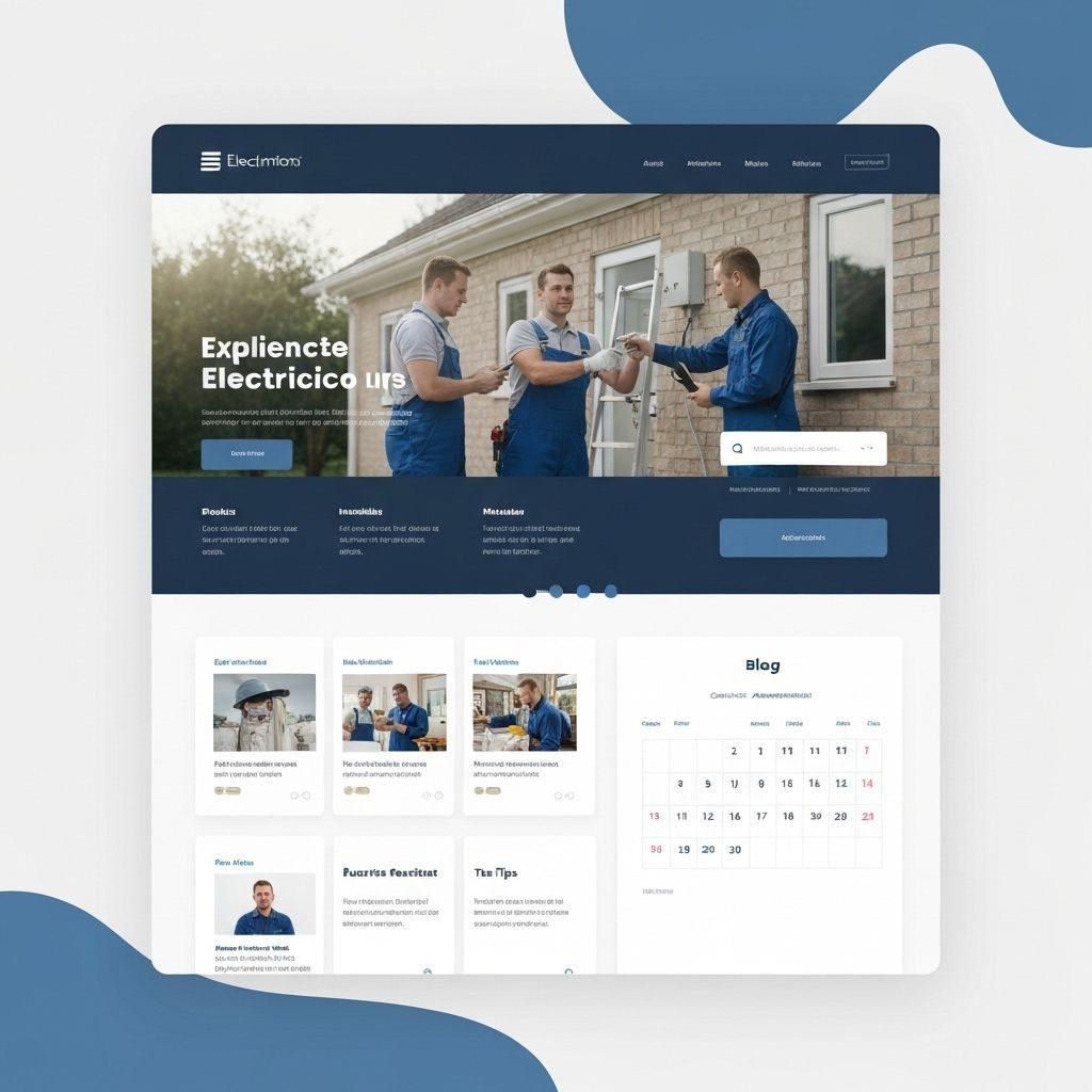 New homepage with clear CTAs and trust proof