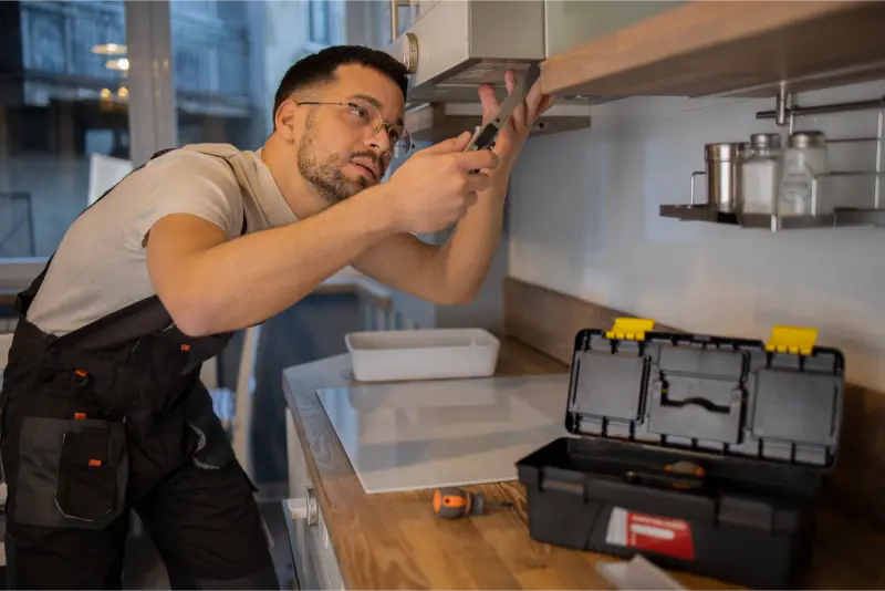 Professional Handyman website design - mobile responsive Scottish trade website example